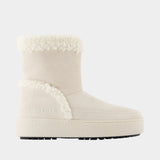 Tina boots - Moon Boot - Leather - White
