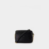 Monaco Small Shoulder Bag - Balenciaga - Leather - Black