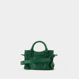 Le City Mini Crossbody - Balenciaga - Leather - Green