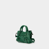Le City Mini Crossbody - Balenciaga - Leather - Green