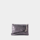 Monaco Shoulder Bag - Balenciaga - Leather - Grey