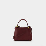 Rodeo Top Handle Mini Purse - Balenciaga - Leather - Burgundy