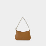 T-Bar Mini Purse - Alexander McQueen - Leather - Brown