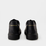Sneakers Oversized - Alexander McQueen - Leather - Black