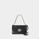 Bb Soft Crossbody - Balenciaga - Leather - Black