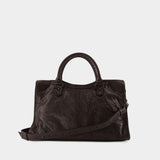 Le City Medium Purse - Balenciaga - Leather - Brown