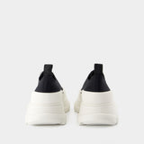 Tread Slick Sneakers - Alexander McQueen - Canvas - Black