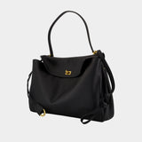 Rodeo Top Handle Large Purse - Balenciaga - Leather - Black