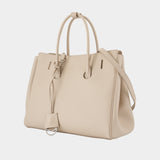 Hampton Carry All Small Handbag - Balenciaga - Leather - Beige