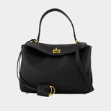 Rodeo Top Handle Small Purse - Balenciaga - Leather - Black