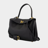 Rodeo Top Handle Small Purse - Balenciaga - Leather - Black