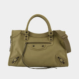 Le City Medium Purse - Balenciaga - Canvas - Khaki