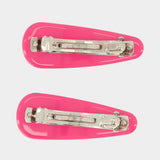 Holli Hair Clips - Balenciaga - Metal - Pink