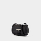 T-Bar Satchel Mini Purse - Alexander McQueen - Leather - Black