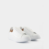 Sneakers Oversized - Alexander McQueen - Leather - White