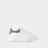 Sneakers Oversized - Alexander McQueen - Leather - White