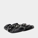 City L005 Ballerinas - Balenciaga - Leather - Black