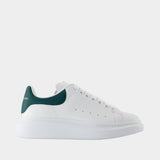 Oversized Sneakers - Alexander McQueen - Leather - White