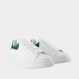 Oversized Sneakers - Alexander McQueen - Leather - White