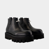 Ankle Boots - Alexander McQueen - Leather - Black