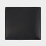 Bi Fold Cc Card Case - Alexander McQueen - Leather - Black