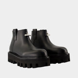 Ankle Boots - Alexander McQueen - Leather - Black