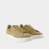 Oversize Sneakers - Alexander McQueen - Leather - Beige