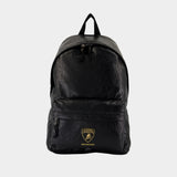 Explorer Backpack - Balenciaga - Leather - Black