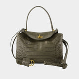 Rodeo Top Handle Small Purse - Balenciaga - Leather - Green