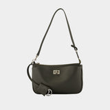 Rodeo Sling Shoulder Bag - Balenciaga - Leather - Khaki