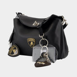 Rodeo Mess Small Shoulder Bag - Balenciaga - Leather - Black