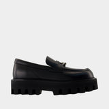 Loafers - Alexander McQueen - Leather - Black
