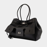 Bel Air Carry All Medium Purse - Balenciaga - Leather - Black