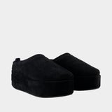 Alaska Mules - Balenciaga - Leather - Black