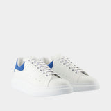 Oversized Sneakers - Alexander McQueen - Leather - White