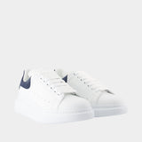 Oversized Sneakers - Alexander McQueen - Leather - Blue