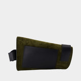 T-Bar Sling Large Crossbody - Alexander McQueen - Leather - Khaki