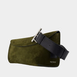 T-Bar Sling Large Crossbody - Alexander McQueen - Leather - Khaki