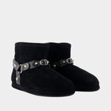 Alaska Soft Ankle Boots - Balenciaga - Leather - Black