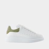 Oversized Sneakers - Alexander McQueen - Leather - Green