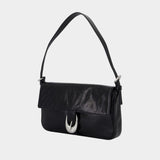 Harlow Shoulder Bag - Staud - Leather - Black