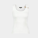 Logo T Shirt - Versace - Cotton - White