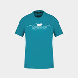 Logo T Shirt - Versace - Cotton - Green