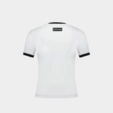 Moon Logo Baby Fit T-Shirt - Marine Serre - Cotton - White