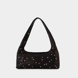 Halter Shoulder Bag - Margesherwood - Leather - Black