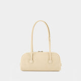 Soft Shoulder Bag Boston Ew - Margesherwood - Leather - Yellow