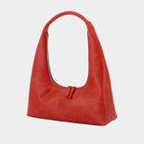 Hobo Shoulder Bag - Margesherwood - Leather - Red