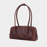 Soft Shoulder Bag Boston Ew - Margesherwood - Leather - Brown