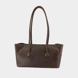 Boat Large Shoulder Bag - Margesherwood - Leather - Brown