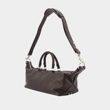 Dumpling Ew Handbag – Margesherwood – Leather – Faded Black